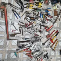 اچار وابزار الات استوک انبرقفلی فرانسه لوله گیرچکش