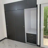 کابینت کمد دیواری تی وی روم|مصالح و تجهیزات ساختمان|کرج, شاهین‌ویلا|دیوار
