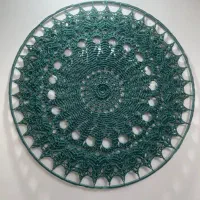 دیوار کوب کار دست با نخ ابریشم