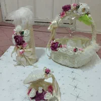 ست سبد و لوازم سفره عقد