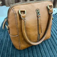 کیف چرم و حصیری نو