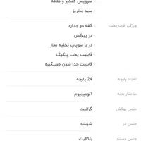 ظروف و قابلمه آشپزخانه ۲۴ پارچه kpot مدل آمیتیس|ظروف پخت‌وپز|رشت, دیلمان|دیوار