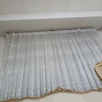 پرده طوری با زیره برای پذیرایی و آشپزخانه و اتاق|پرده، رانر، رومیزی|ری, علایین|دیوار