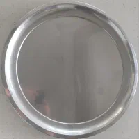 سینی استیل بزرگ ۲ عدد