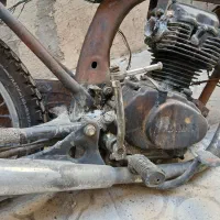 موتور لیفان CDI 125 مدل ۸۷ سوخته شده/آتش گرفته