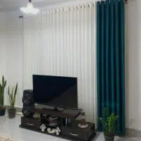 پرده مدرن پلیسه (پانچ) مینیمال برای هر فضایی|پرده، رانر، رومیزی|تهران, عبدل‌آباد|دیوار