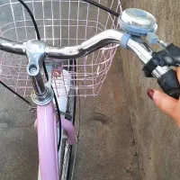 دوچرخه سفید و صورتی سالم در حد نو|دوچرخه، اسکیت، اسکوتر|بندر انزلی, نیمه شعبان|دیوار