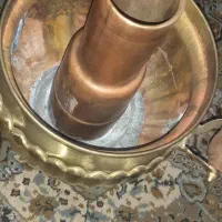 سماور ذغالی نو بدون هیچ استفاده ای|سماور، چای‌ساز، قهوه‌ساز|اهواز, کوی رمضان|دیوار