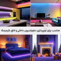 نئون با نور پاستیلی جنس خارجی اورجینال موزیکال|ریسه و چراغ تزئینی|شیراز, گود عربان|دیوار