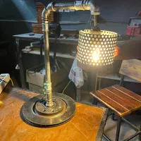 آباژور فلزی|چراغ خواب و آباژور|قم, جوی شور|دیوار