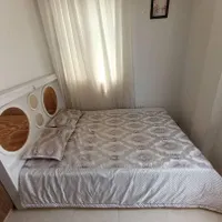 تخت خواب دونفره همراه تشک و روتختی|تخت و سرویس خواب|تهران, مسعودیه|دیوار