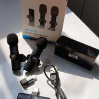 میکروفن یقه ای wireless|لوازم جانبی موبایل و تبلت|کرج, مصباح|دیوار