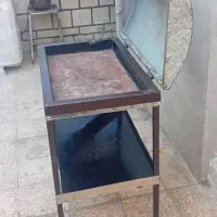 منقل سرپایی چرخ دار