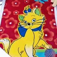 فرش اتاق کودک ۲.۵ در ۱.۴۵، تمیز و سالم