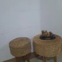 پاف حصیری دوعدد