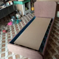 تخت خواب تکنفره رنگبندی|تخت و سرویس خواب|باغ ملک, |دیوار