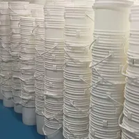 سطل پلاستیکی سفید|ظروف نگهدارنده، پلاستیکی، یک‌بارمصرف|تهران, شهرک امید|دیوار