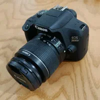 دوربین کنون 2000d + لنز 18-55 mm