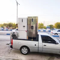 فروش خریدار یخچال دودرب دوقلو سایدکارکرده نو خراب