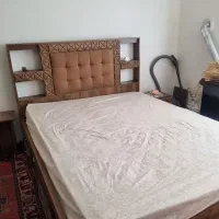 تخت خواب چوبی دونفره