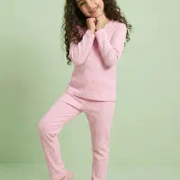 ست راحتی دخترانه 100درصد پنبه (پارچه ریلی)