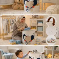باکس و نظم دهنده لباس و لوازم کودک