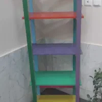قفسه چوبی فانتزی|کتابخانه، شلف، قفسه‌های دیواری|نیشابور, شهرک فرهنگیان|دیوار