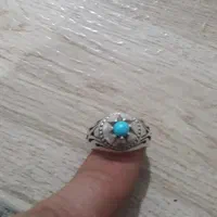 انگشتر فیروزه دست ساز|کلکسیون اشیاء عتیقه|کبودرآهنگ, |دیوار