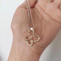 ست گردنبند و گوشواره مارک اوریفلیم مناسب هدیه