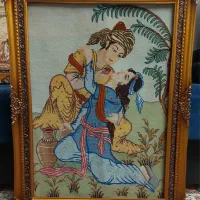 تابلو فرش دستباف لیلی و مجنون