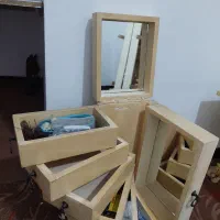 کشو زیورآلات چوبی درحدنو