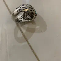 انگشتره نقره فیروزه (بندردیر)