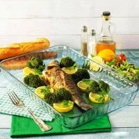 تابه پیرکس مستطیل دالبری بورجام ترک|ظروف پخت‌وپز|بندر انزلی, کارآموزی|دیوار