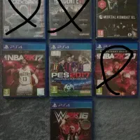 تعدادی دیسک بازی ps4