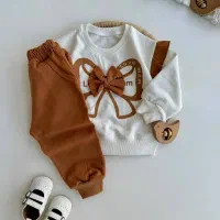 اقساطی/بلوز شلوار پاپیون مجلسی+سیسمونی کامل|کفش و لباس بچه|مشهد, آزادشهر|دیوار