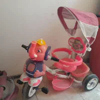کالسکه دوقلو سه چرخه
