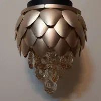 لوستر|لوستر و چراغ آویز|ری, صفاییه (چشمه علی)|دیوار