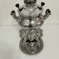 سماور گازی آکبند قلم کاریی