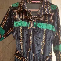 لباس ماکسی جنس مخمل طرحدار