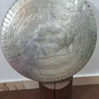 مجمعه ی مسی قدیمی قلم کاری شده|کلکسیون اشیاء عتیقه|سبزوار, توحیدشهر|دیوار
