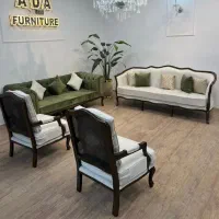 مبل کویین کلاسیک کد۶۷،مینیمال سلطنتی|مبلمان خانگی و میز عسلی|رشت, سعدی (تختی)|دیوار