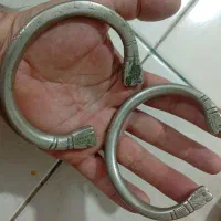 خلخال نقشدار ورشو قدیمی|کلکسیون اشیاء عتیقه|اصفهان, باغ دریاچه|دیوار