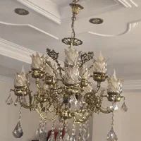 لوستر ده شاخه در حد نو