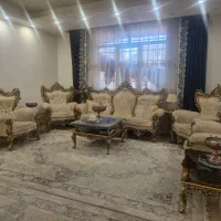 مبلمان ۷نفره ومیزغذاخوری ۶نفره و۲میزبان