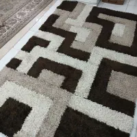 فرش ۴ متری پرز بلند سه بعدی کاملا نو|فرش|بابل, |دیوار