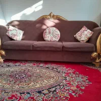 مبلمان هفت نفری کامل|مبلمان خانگی و میز عسلی|کمیجان, |دیوار