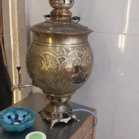 سماور برنجی بزرگ