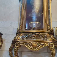 ویترین بوفه چوب راش