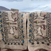 نمد سنتی دست بافت پشم بره طبیعی خاصیت درمانی