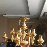 فروشنده خریدار لوستر، برنزی، آبکاری و آینه‌شمعدان